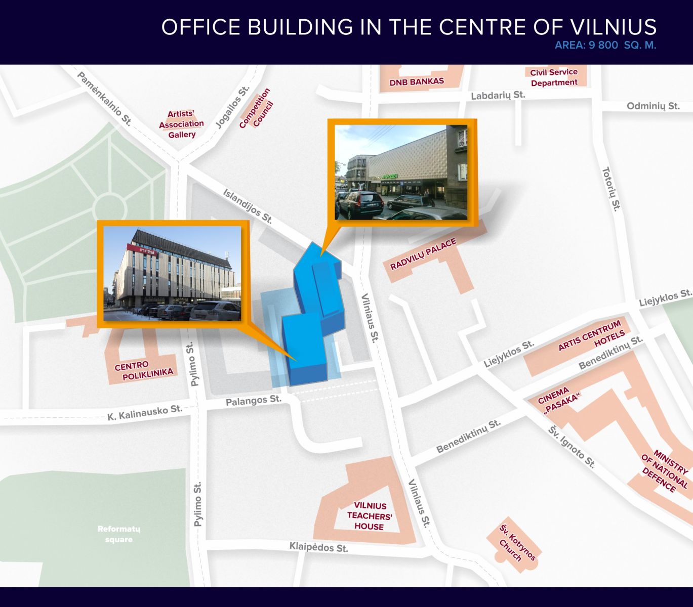 Office building in centre of Vilnius INVL Baltic Real Estate