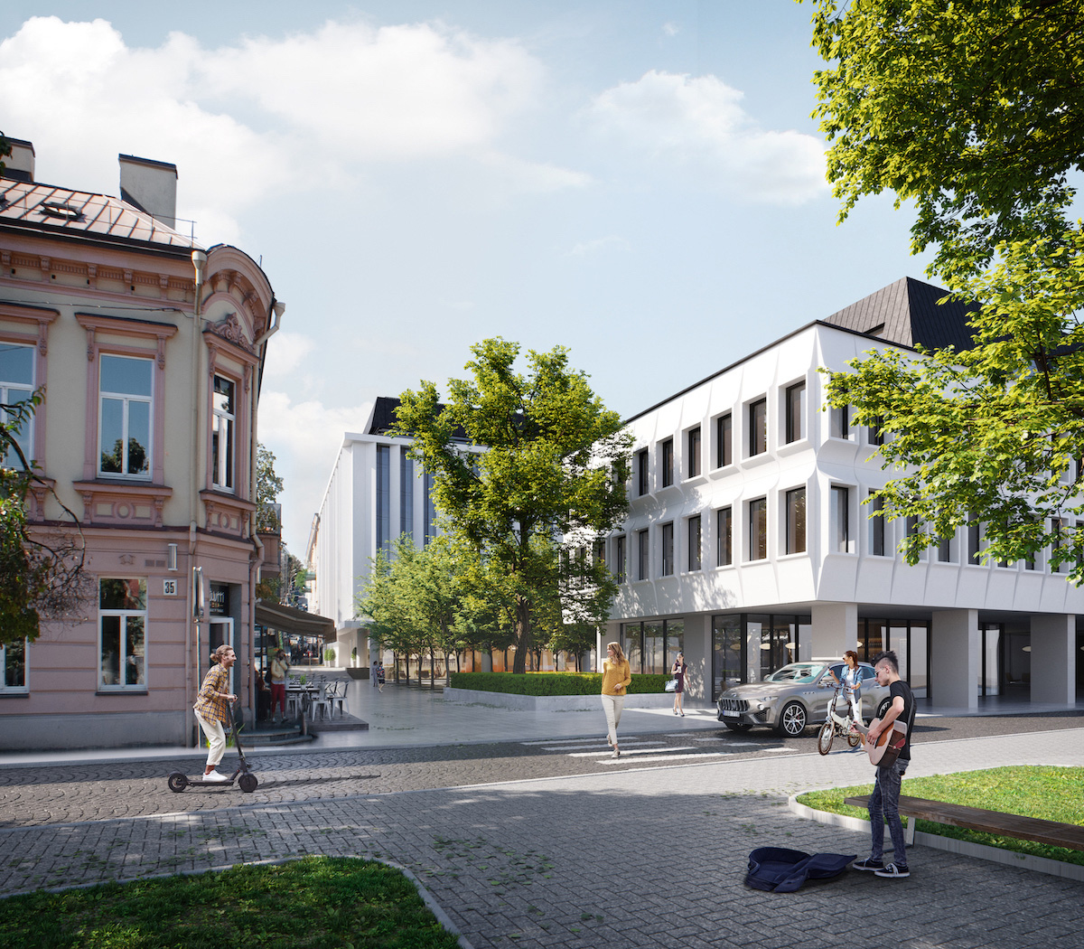 „INVL Baltic Real Estate“ viešina administracinio pastato Vilniaus